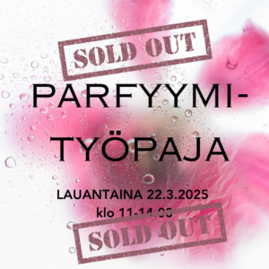 Parfyymityöpaja 22.3.2025